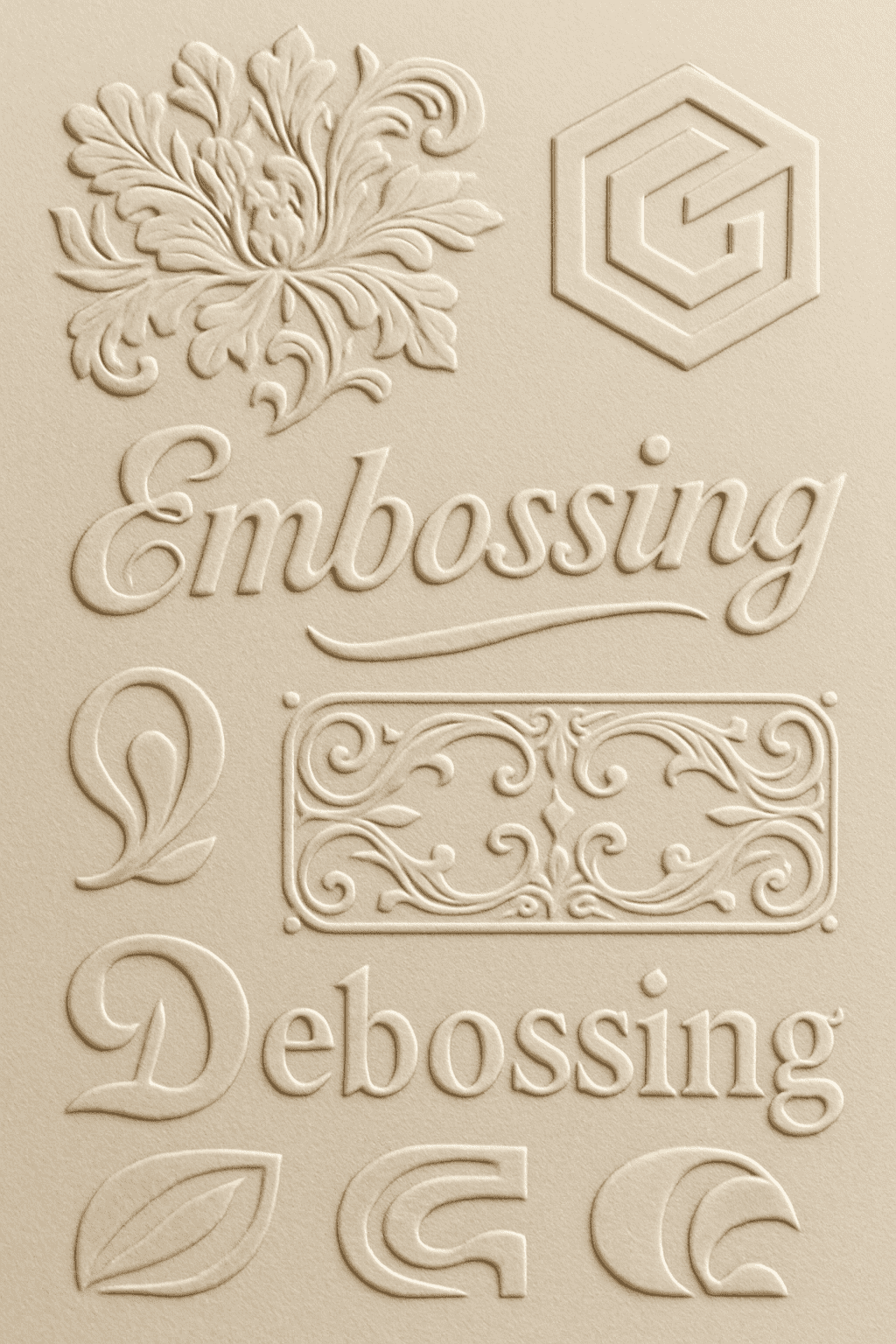 Embossing / Debossing